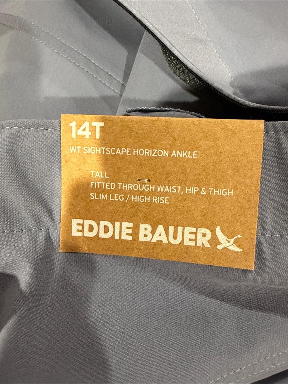 Eddie Bauer women’s Sightscape Horizon Ankle Pants - Light Gray